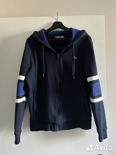 Зип худи lacoste sport синяя US M