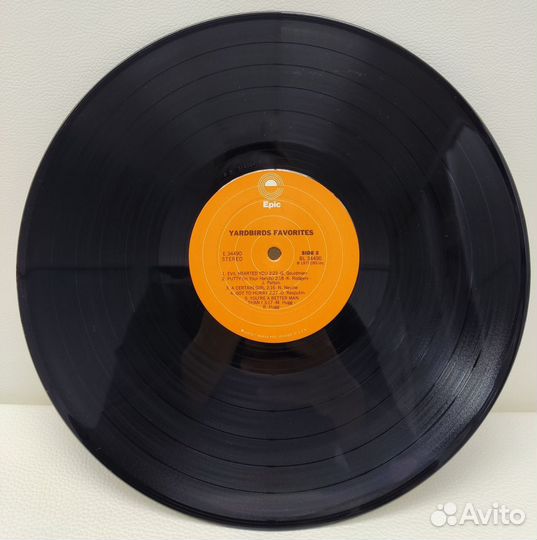 Yardbirds - Favorites LP USA 1977 NM