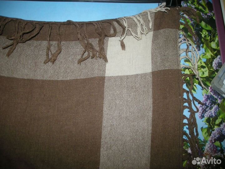 Шаль козловая старинная козликовая платок