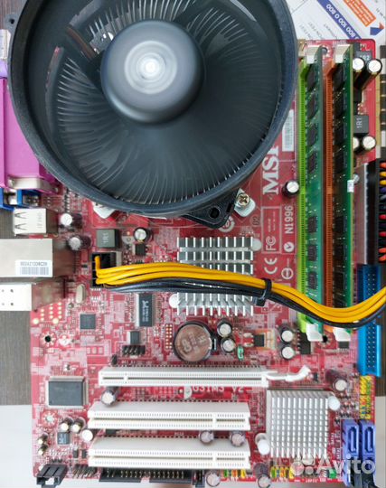 Материнская плата lga 775 ddr2 msi g31m3-f v2