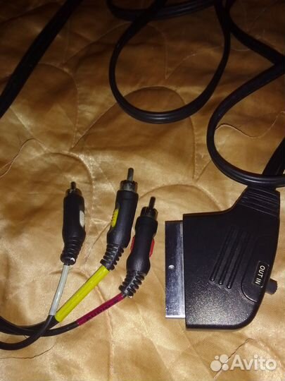 Кабель scart/3RCA 1,8м