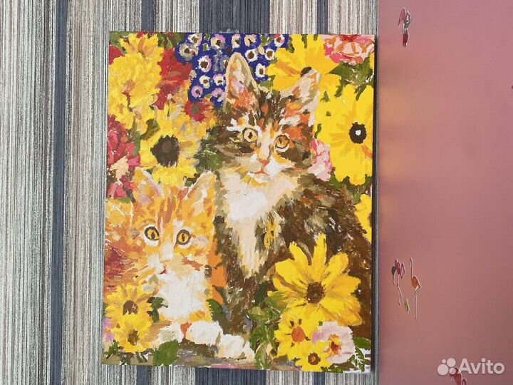 Готовые картины по номерам со стразами