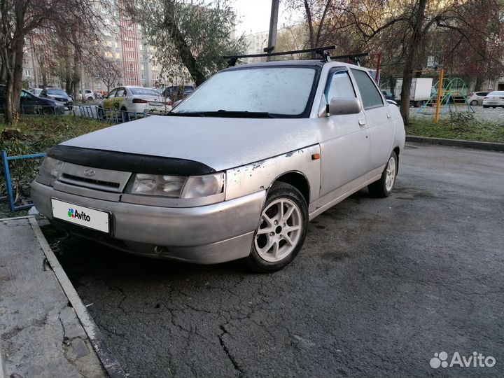 ВАЗ 2110 1.5 МТ, 2003, битый, 351 000 км