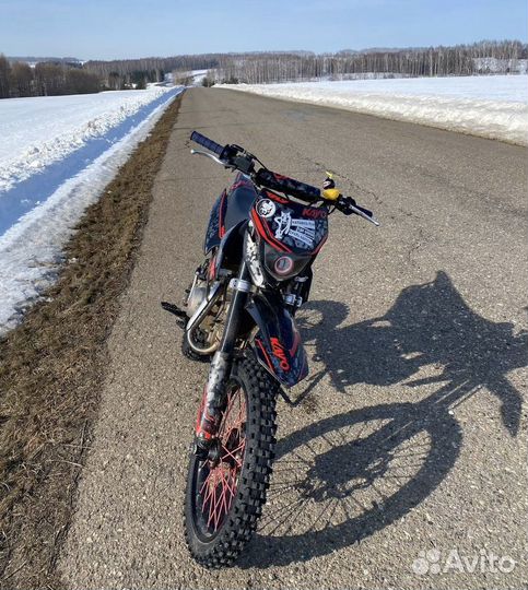 Питбайк kayo 125 rolling moto edition
