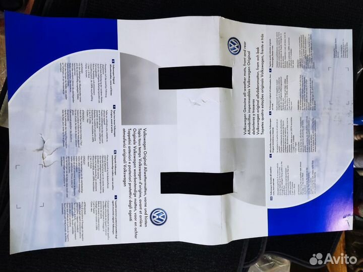 Коврики golf 7