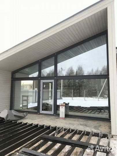 Остекление домов и коттеджей