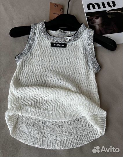 Топовый топ miu miu premium