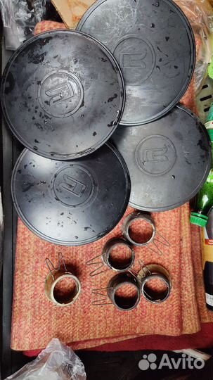 Колпаки с креплениями москвич 2141