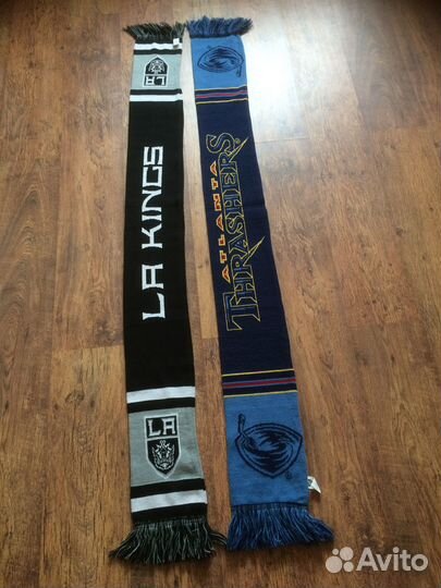 Шарфы Нхл Атланта и ла Кингз