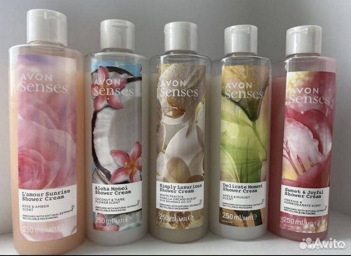 Гели для душа Avon в наличии и на заказ