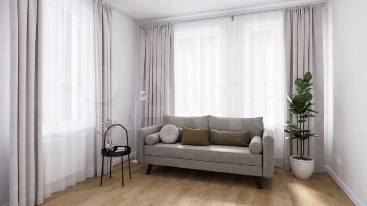 2-к. квартира, 56,9 м², 9/11 эт.