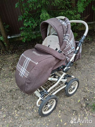 Коляска в клетку esperanza Kashemir 2 в 1