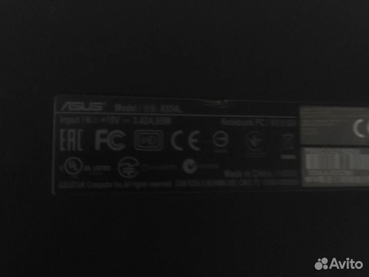 Ноутбук asus core i3