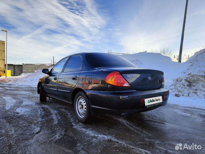 Kia Spectra 1.6 МТ, 2007, 350 000 км