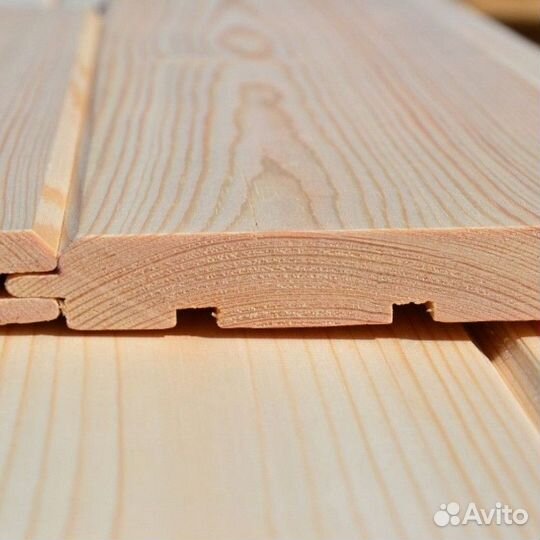 Имитация бруса Внутренняя отделка 17х146х4000, ав