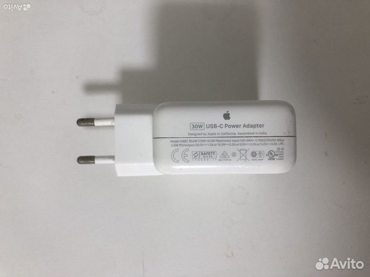 Сетевое зарядное устройство Apple USB
