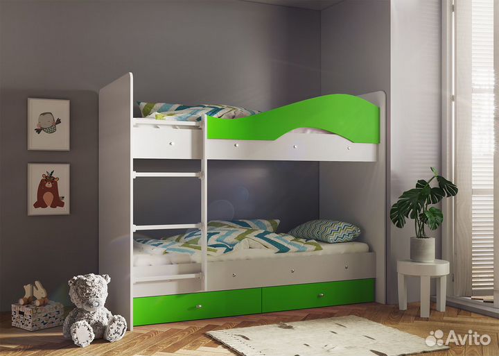 Двухьярусная Кровать