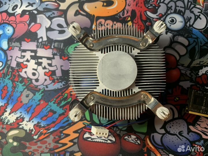 Комплект оперативная память + куллер + процессор