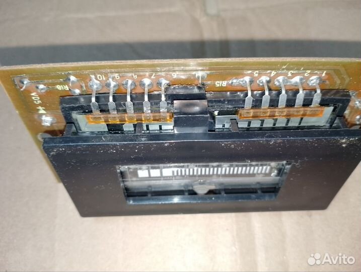 Плата индикатор каналов усилителя Романтика 222с