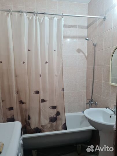 Штора со штангой в ванную, без доставки