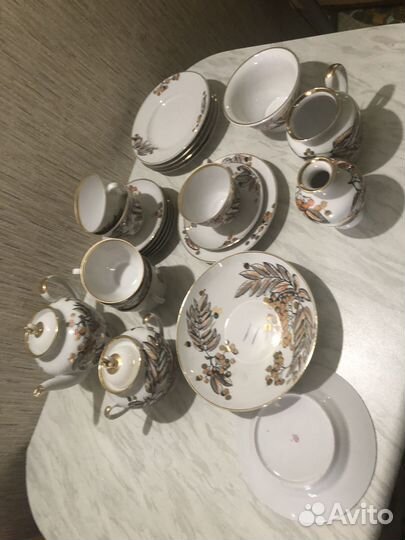 Чайные и кофейные сервизы новые лфз СССР