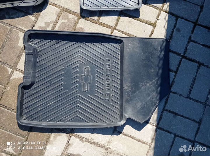 Резиновые коврики на chevrolet lacetti