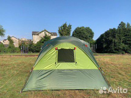 Палатка туристическая 4 местная с тамбуром