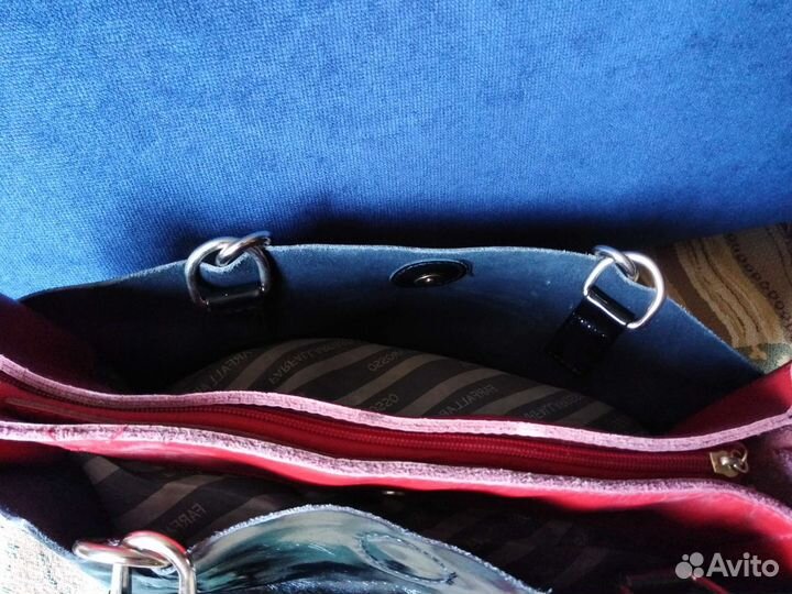 Натуральная лакированная кожа