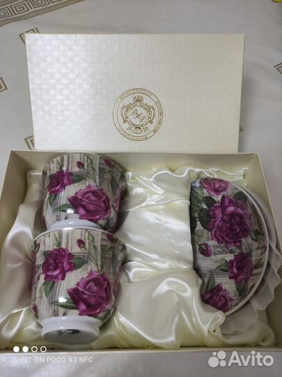 Новый чайный набор на 2 персоны