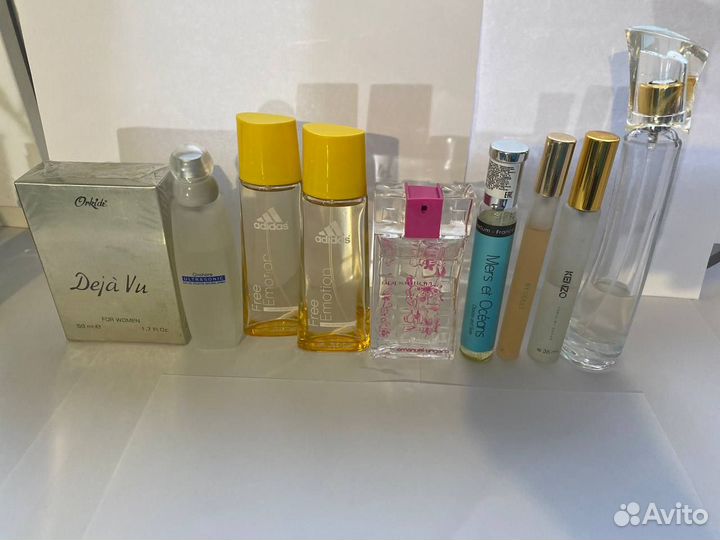 Коллекция духов, винтаж Франция