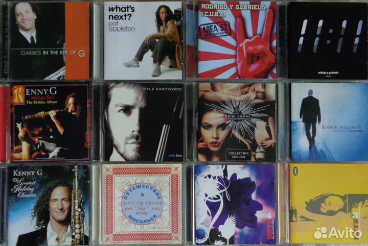 Диски cd джаз, этно, нью-эйдж (обмен)