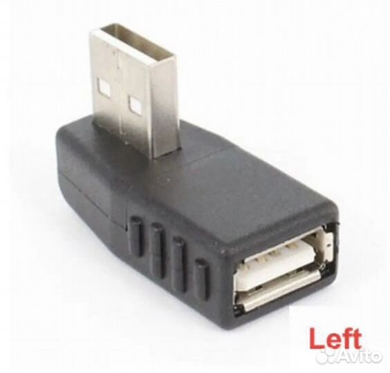 Угловой переходник USB 2.0