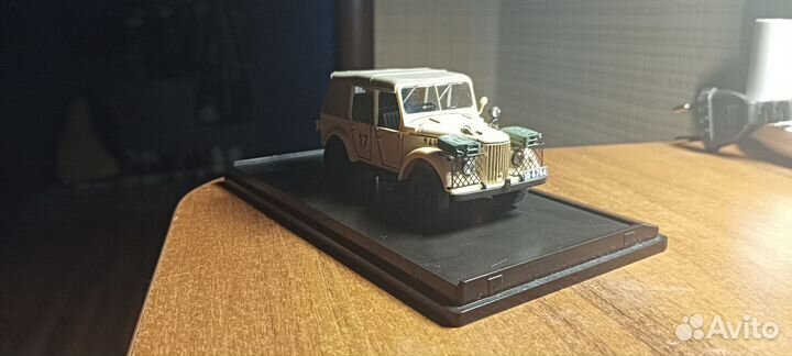 Газ 69 rally reid Italian 1972 год 1/43