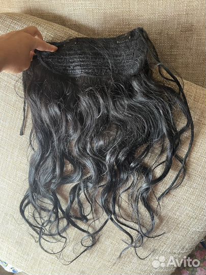 Натуральные волосы отличного качества 71 см 145 гр