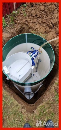 Септик с монтажом аквалос 10