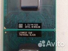 Ноутбучные Intel Celeron M530 и М560