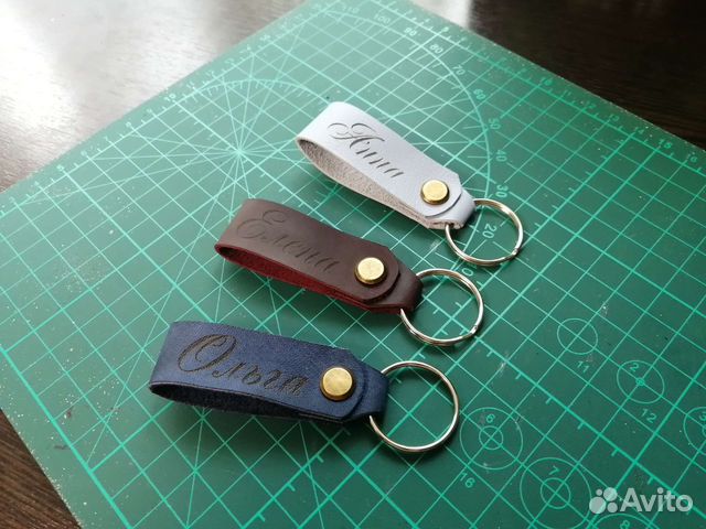 Брелок на ключи, с надписью по вашему желанию