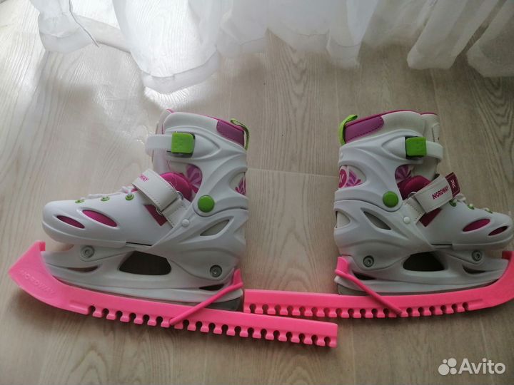Коньки nordway детские раздвижные