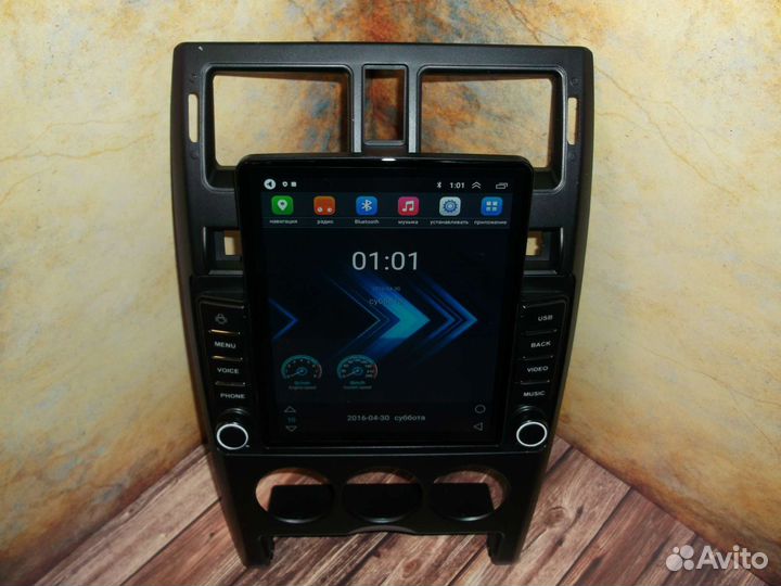 Магнитола LADA Priora Android типа Tesla