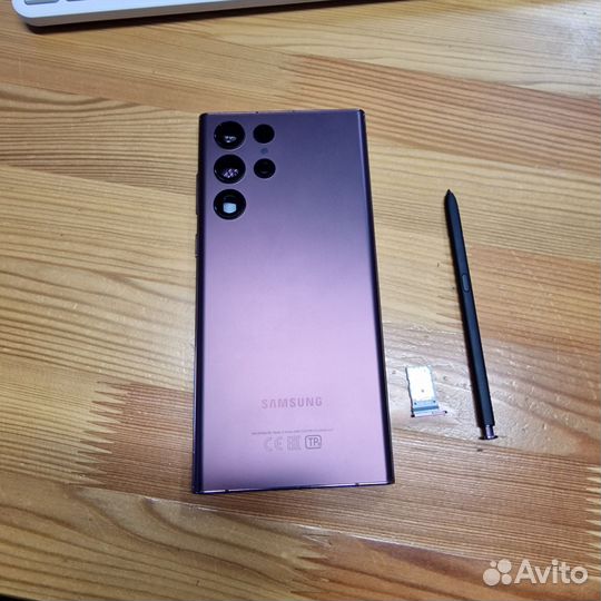 Задняя крышка, стилус, лоток Samsung S22 Ultra