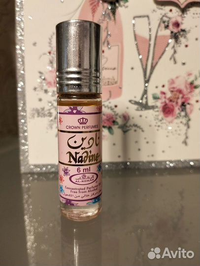 Арабские масляные духи Nadine Al-Rehab 6 мл