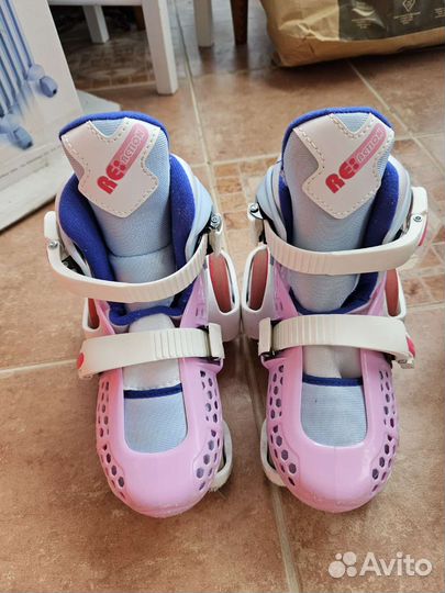 Роликовые коньки детские раздвижные