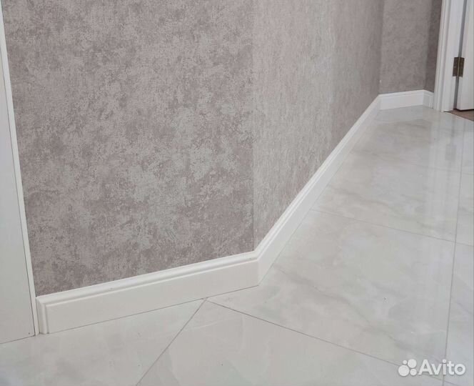 Установка плинтусов - любой сложности