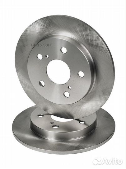 Stellox 60201090SX Диск торм.зад.toyota auris 1.4/1.6 vvti 07