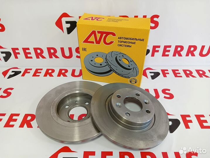 Передние торм.диски 2шт Рено Логан, Сандеро