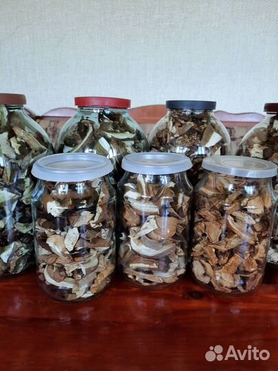 Грибы белые сушеные