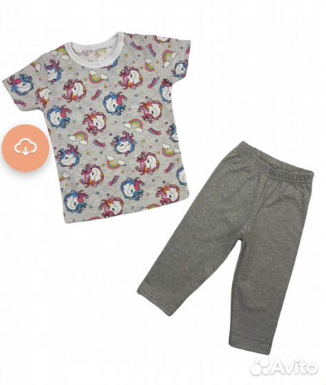 Летний комплект для девочки / для мальчика