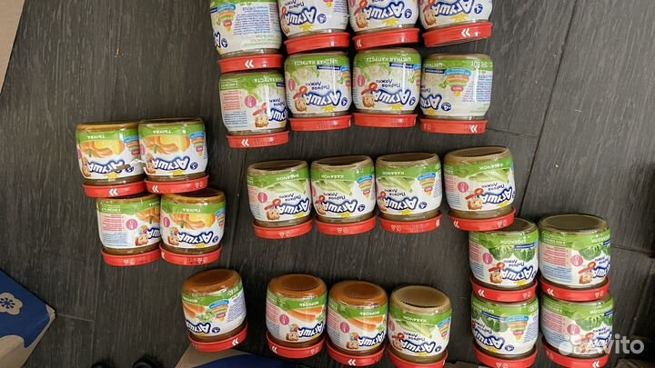 Детское питание коробками