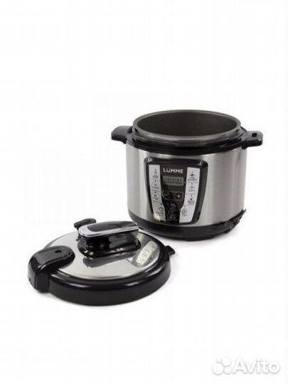 Скороварка/мультиварка lumme LU-1450 черный жемчуг