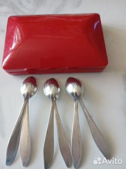 Чайные мельхиоровые ложки